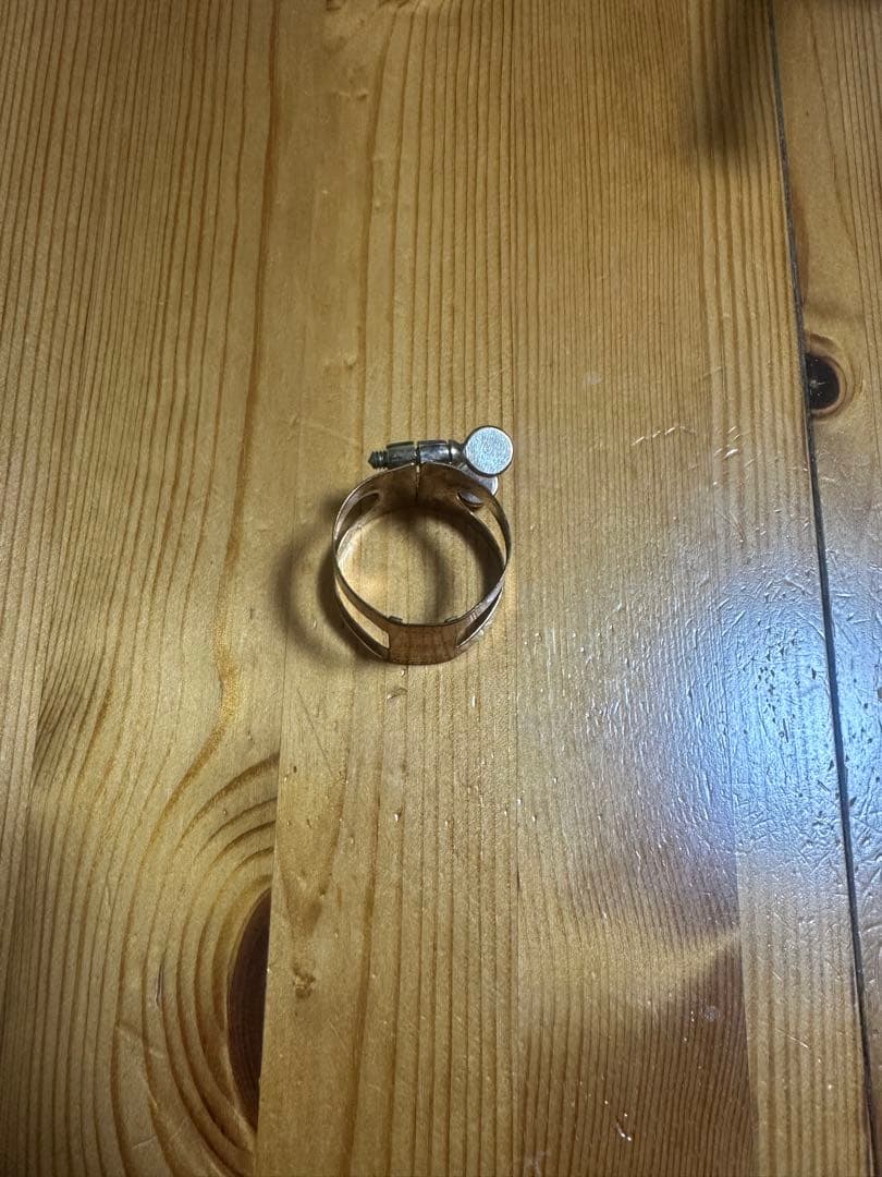 BUZZ バスクラリネットリガチャー ピンクゴールド