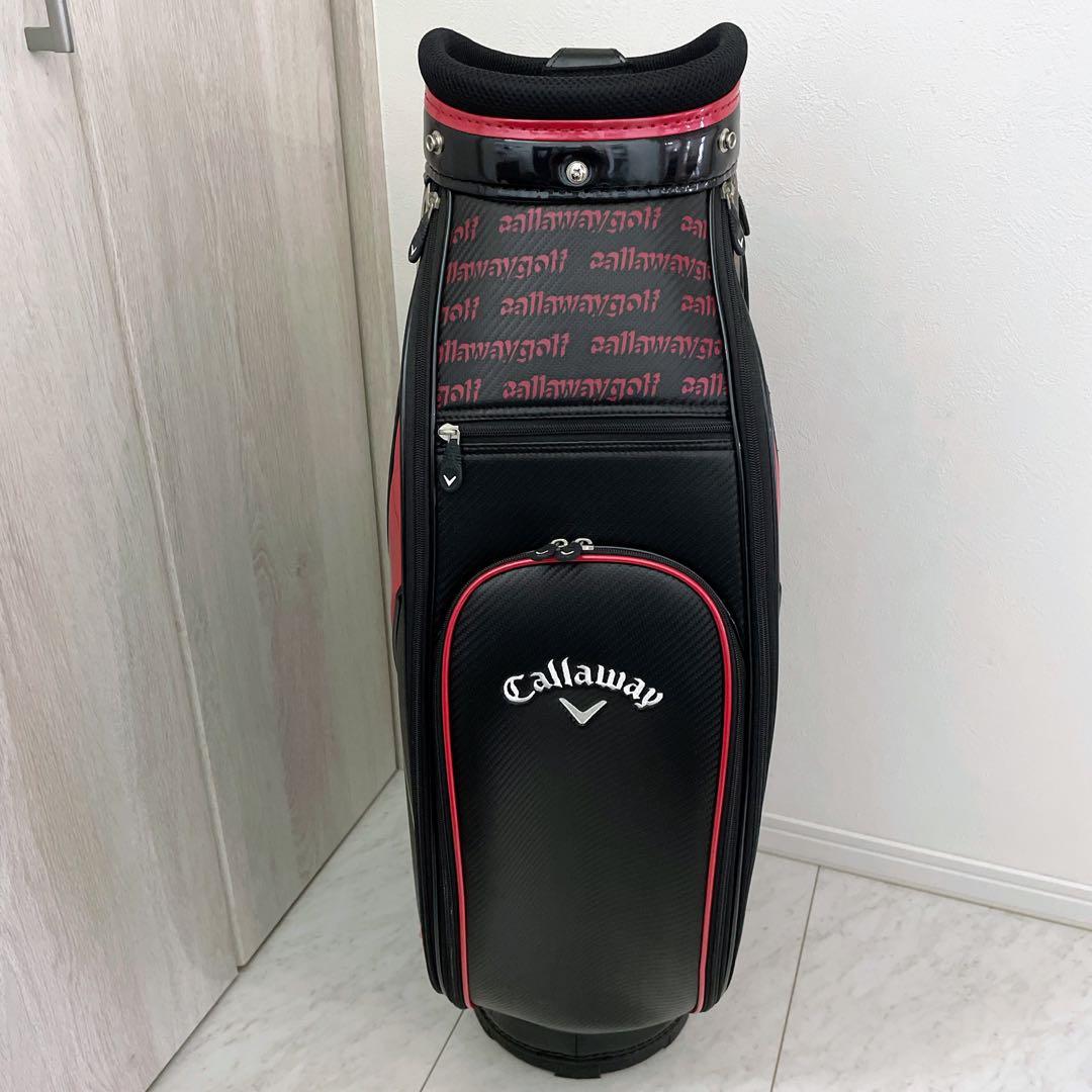 使用数回の美品　キャロウェイ　Callaway キャディバッグ　9.0型