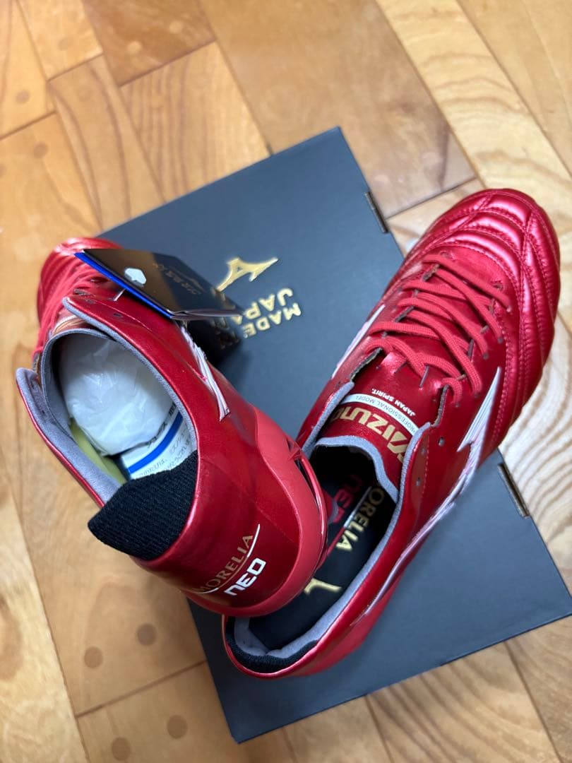 新品　40周年限定　限定特価　ミズノ　モレリア ネオ4 JAPAN 26cm