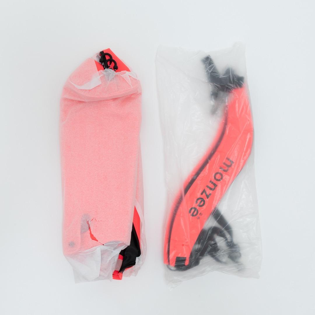 monzee モンジーキャディバッグ新品 ネオンピンク