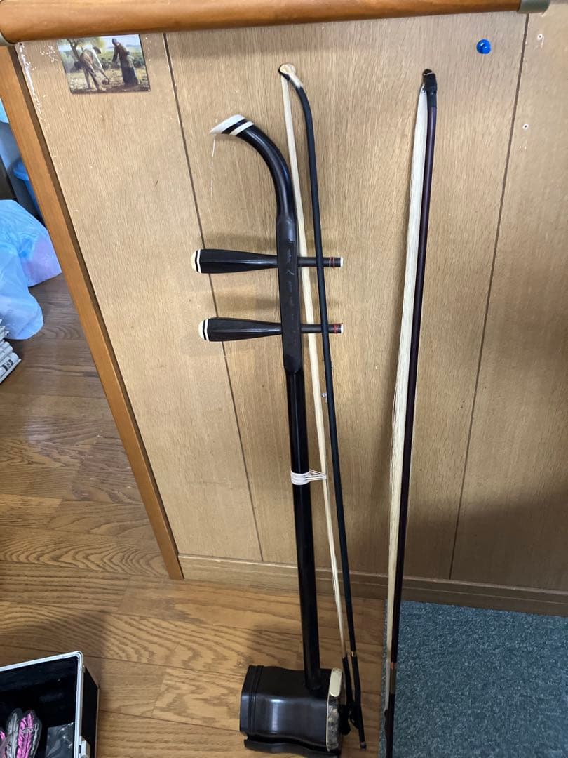 中国二胡　秋生露竹風荷外　敦煌製