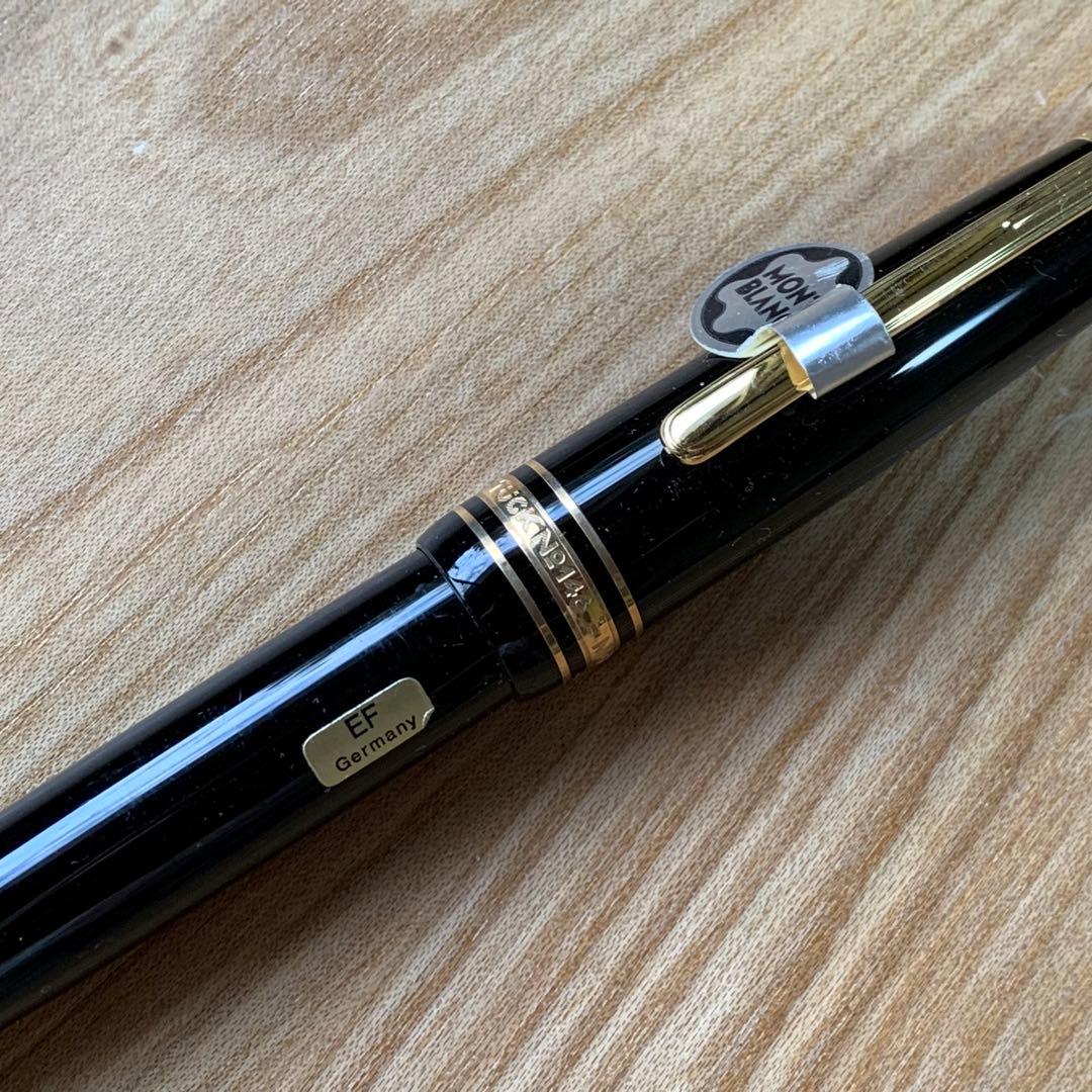 MONT BLANC 万年筆 EF ブラック ケース付き