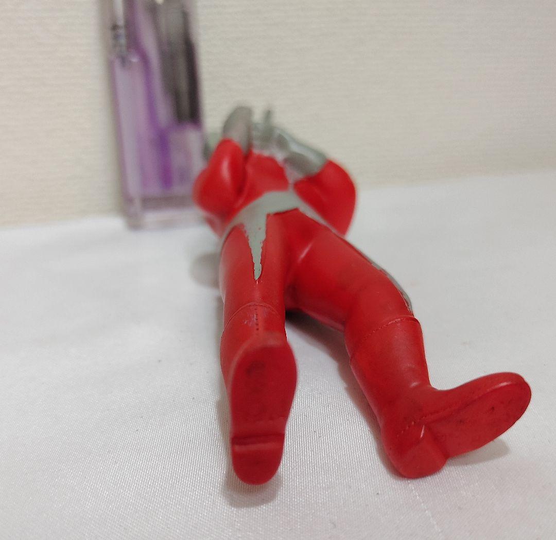 昭和レトロ ブルマァク当時物 ウルトラマンタロウ ポーズミニソフビ