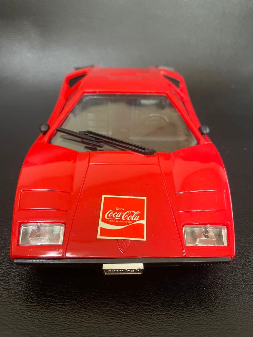 コカコーラ　スーパーカーラジオ　ランボルギーニ　カウンタック　箱付き