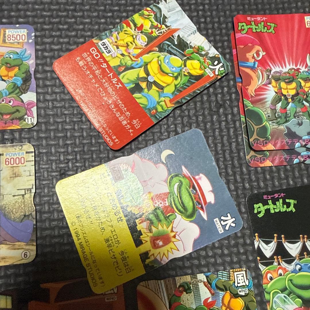 激レア　ミュータント　タートルズカード