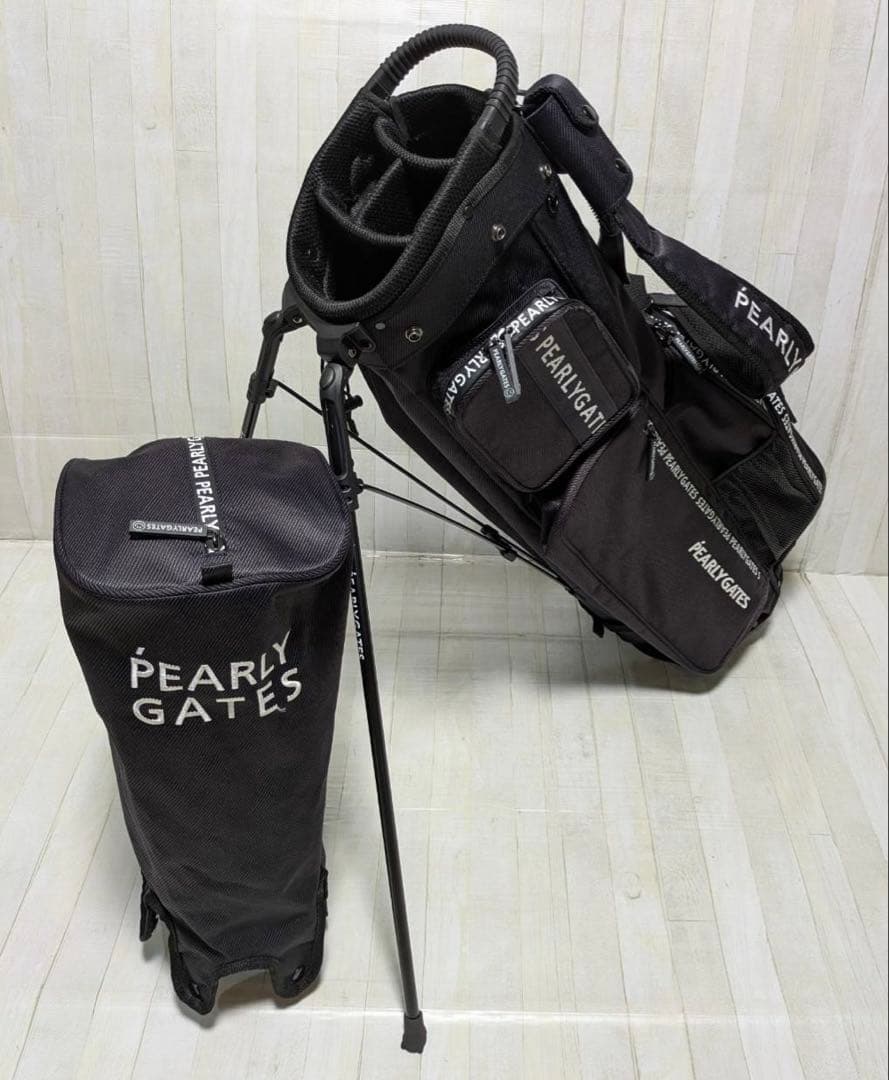 PEARLY GATES パーリーゲイツ キャディバッグ 【止水ジッパー】
