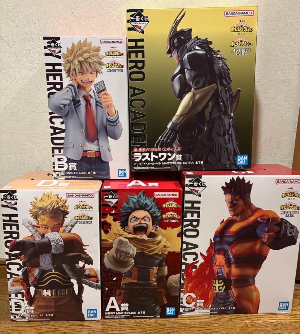 fixer　僕のヒーローアカデミア 紡ぐ力　フィギュア 5体セット