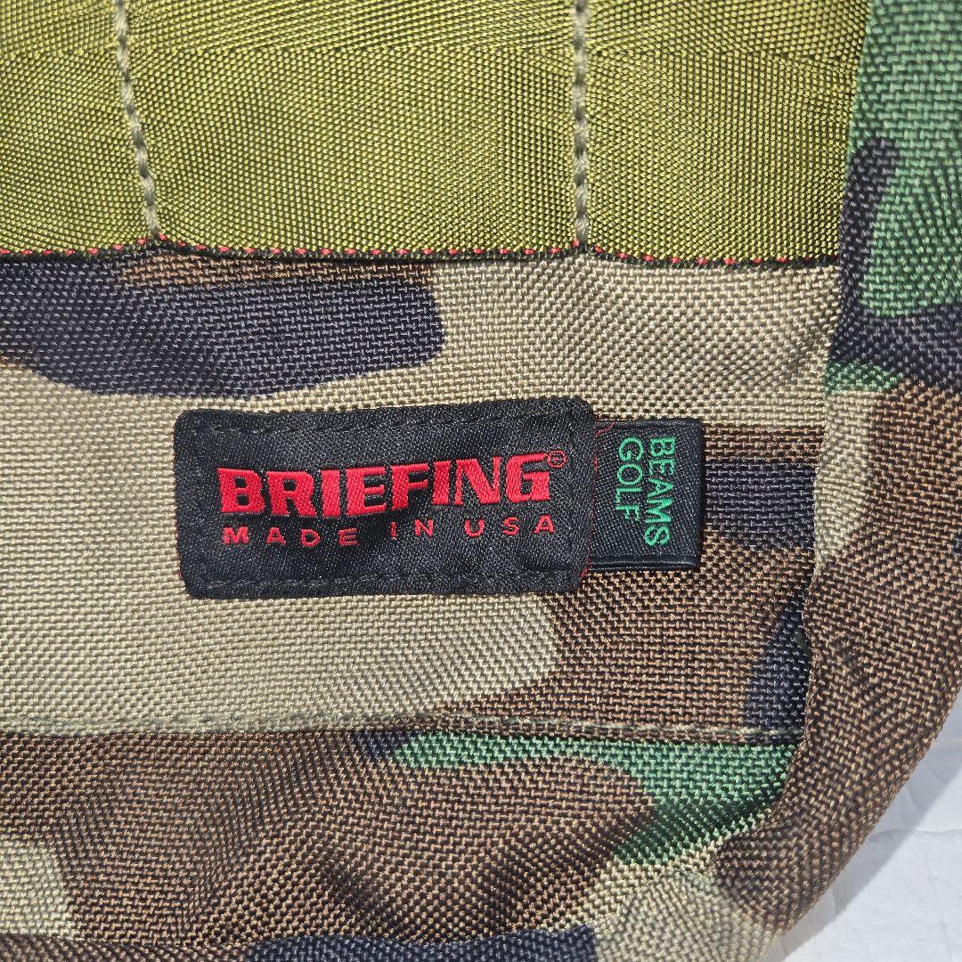 ✨極美品✨廃盤品 BRIEFING×BEAMS GOLF カートバッグ USA