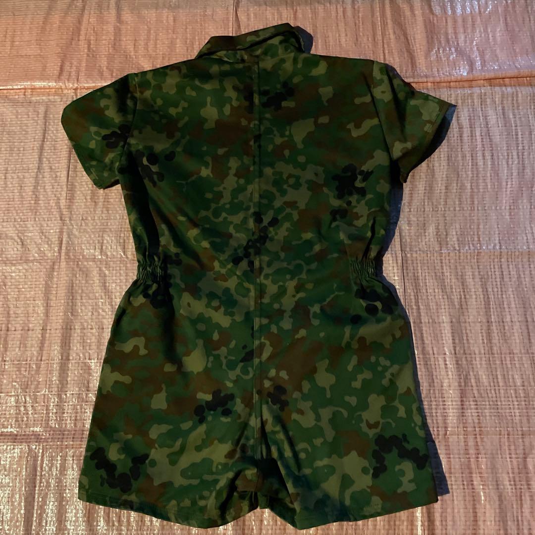 航空ショーキッズ迷彩柄深い緑♡新品未使用同様♡