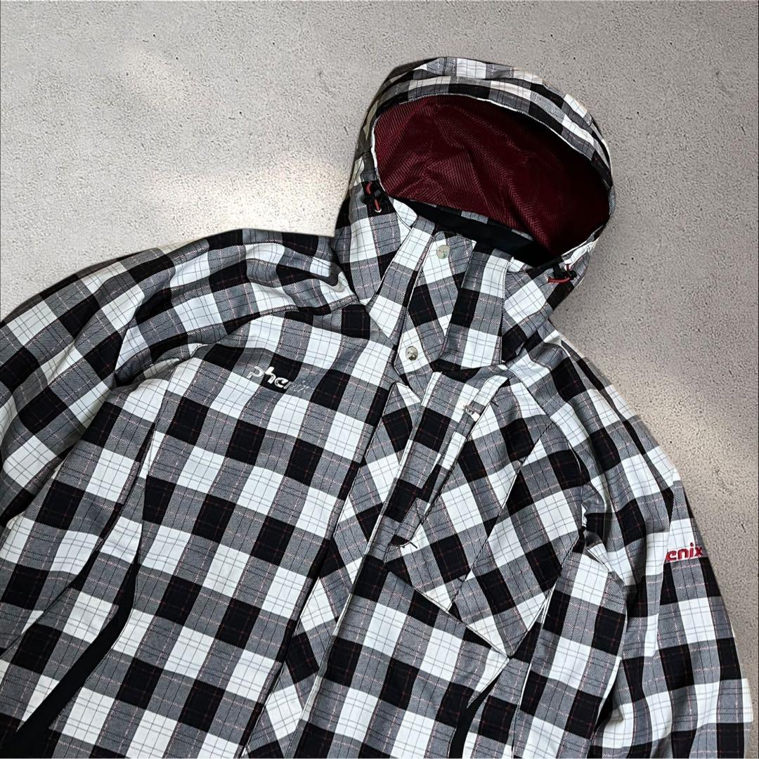 PHENIX フェニックス　スキーウェア　上下　セットアップ　チェック　L