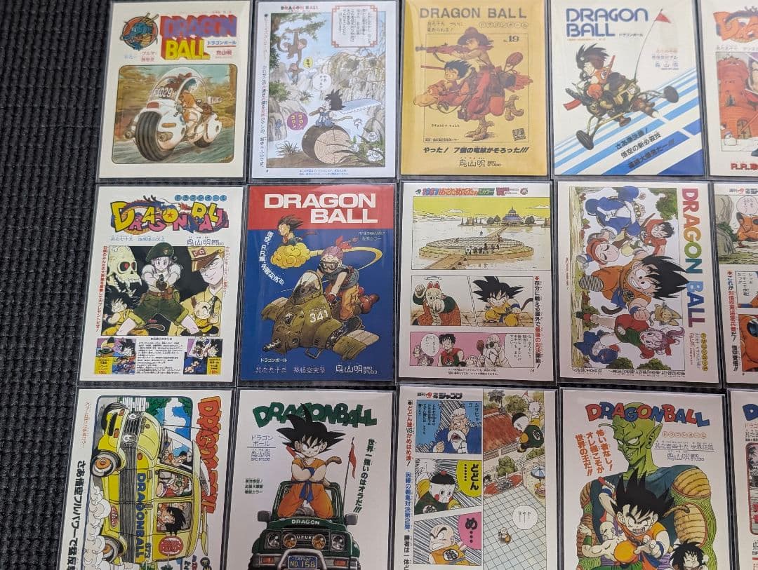 ドラゴンボールジャンプ表紙カード全４７枚スリーブ入りセット