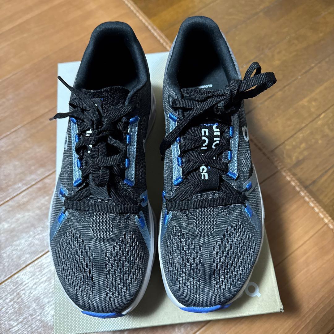 onオン クラウドエクリプス ブラック×フロスト25㎝新品未使用品