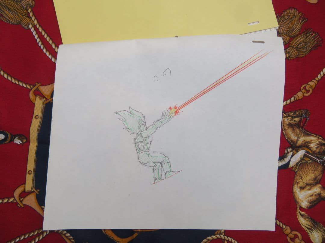 j*い様 ドラゴンボール セル画 原画 ベジータ フリーザ 当時品