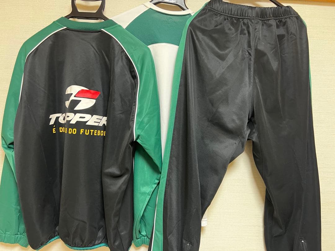 TOPPER セットアップジャージLLサイズ Ｔシャツ付き3点セット　平成レトロ
