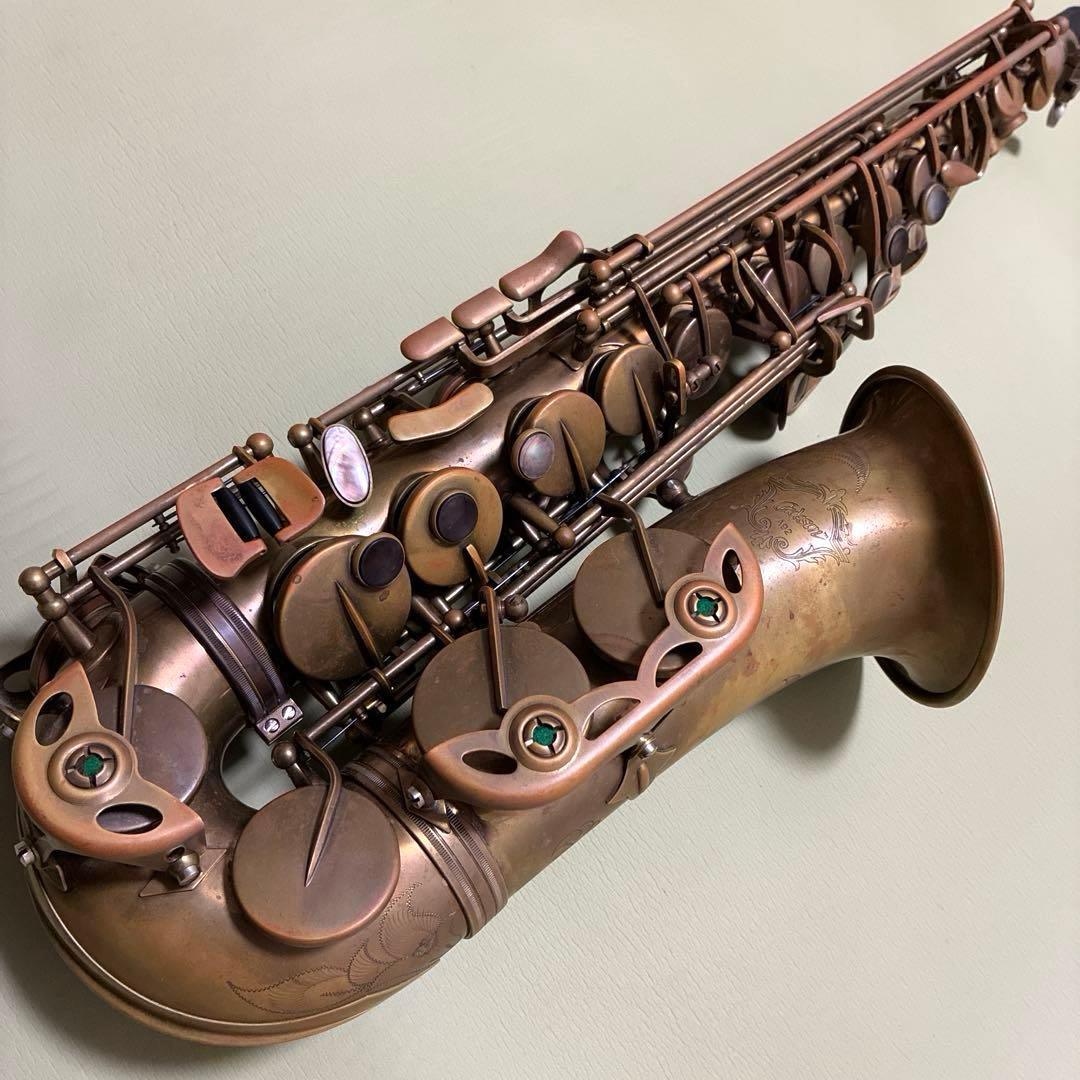 Cadeson アルトサックス A-92 アンラッカー仕上げ　高F#付 レア美品