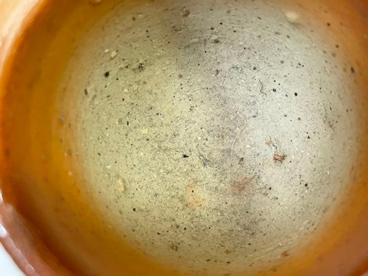 作家物　陶芸家　金重素山　備前　緋襷　盃　ぐい呑　酒器　円山窯