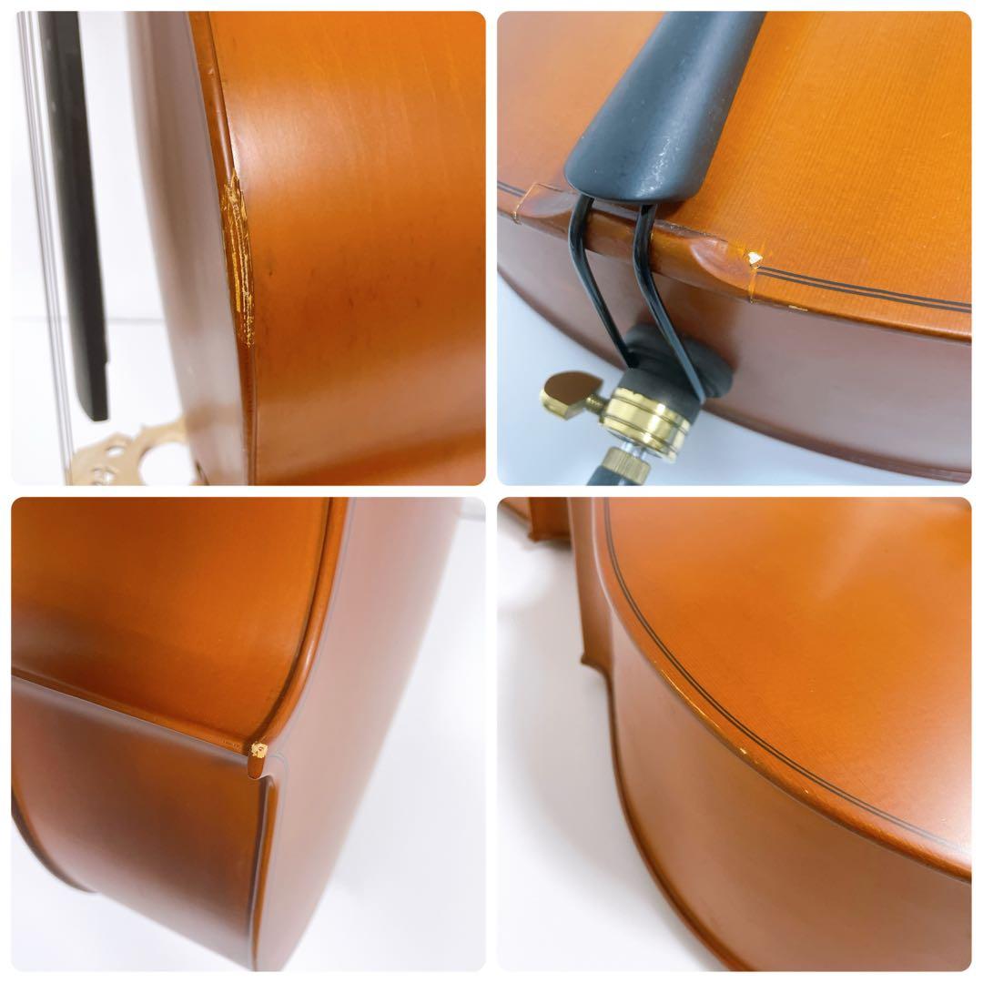 【送料込】ハルシュタット チェロ スタートセットHC-450 4/4 ケース 弓