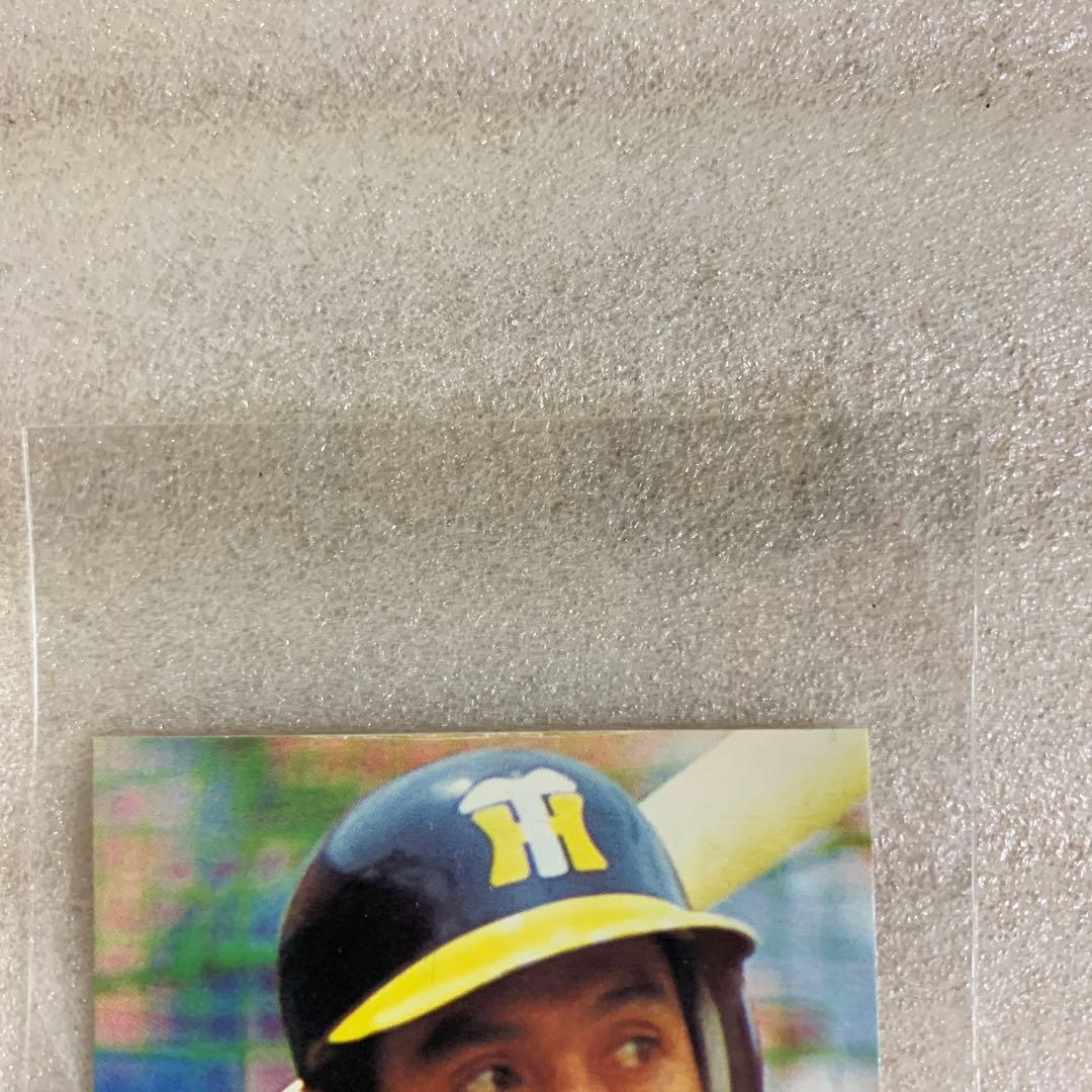 カルビープロ野球エラーカード2枚1982年阪神タイガースNo.11・25真弓明信