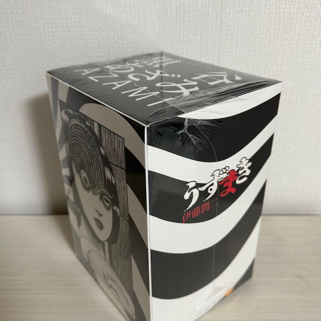 伊藤潤二 アンボックスインダストリーズ ソフビ うずまき 黒谷あざみ 白黒