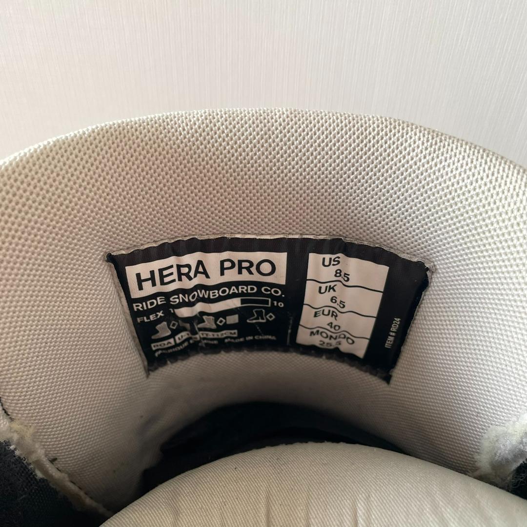 大人気！RIDE HERA PRO ヘラプロ レディース ダブルボア ECRU
