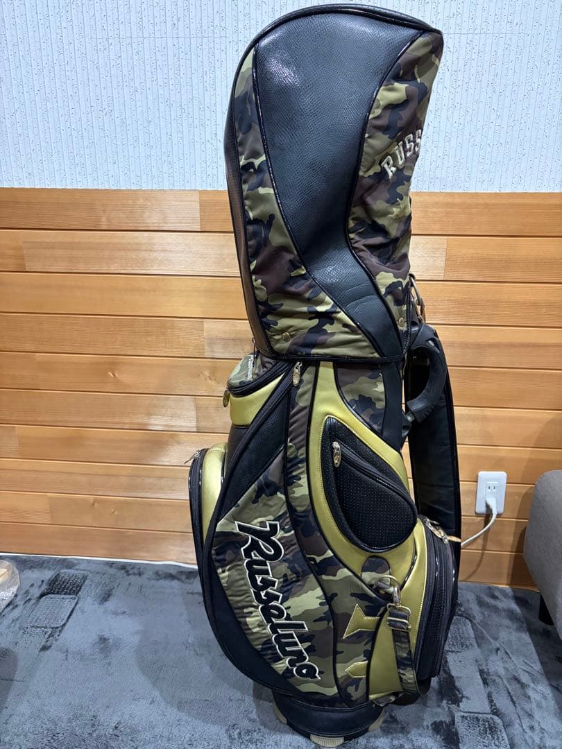 Russeluno 迷彩 キャディバッグ