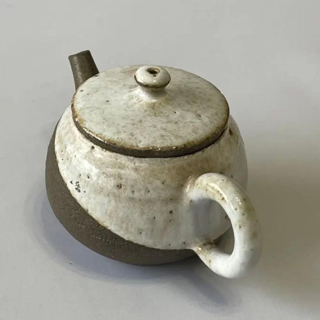 常滑焼 白山 後手急須　茶銚　茶器　茶道具