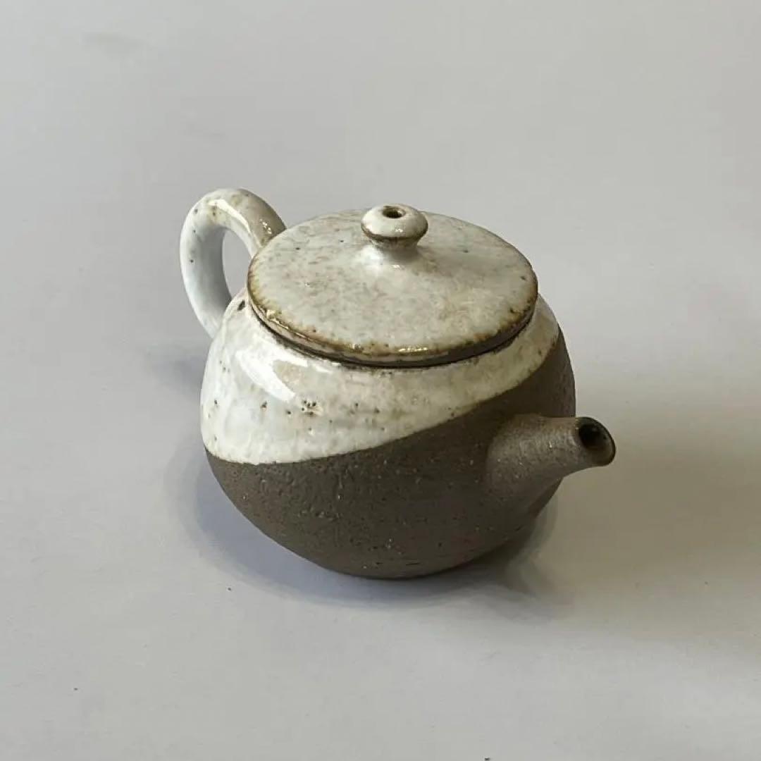 常滑焼 白山 後手急須　茶銚　茶器　茶道具