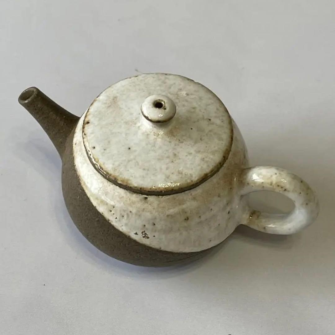 常滑焼 白山 後手急須　茶銚　茶器　茶道具