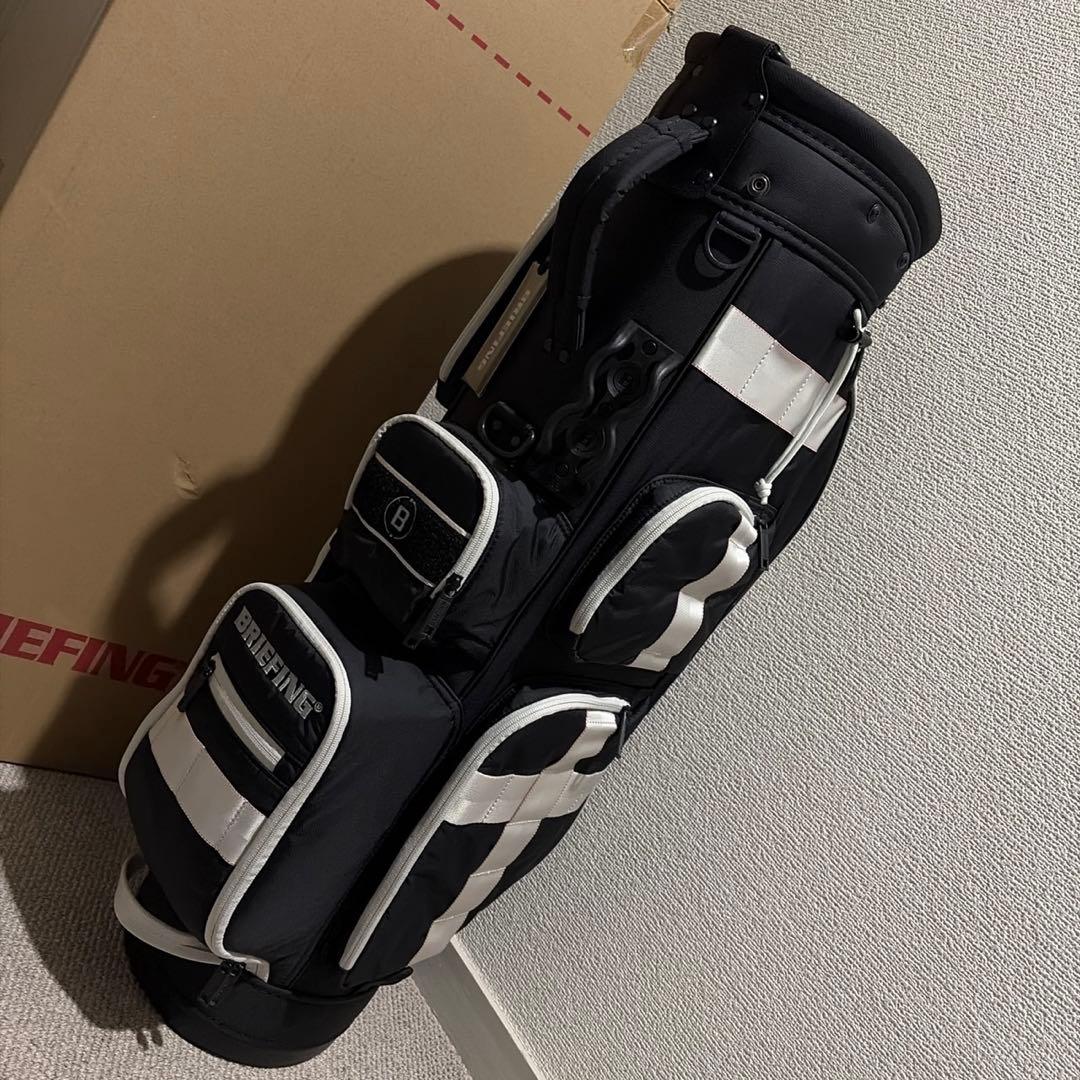 ブリーフィング　キャディバック　CR-6 ライトグレー　ポーチ無し