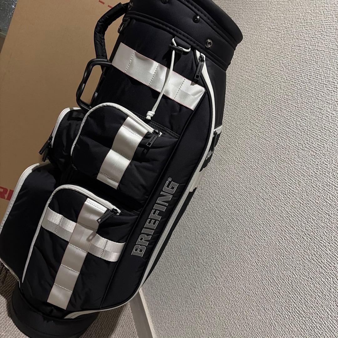 ブリーフィング　キャディバック　CR-6 ライトグレー　ポーチ無し