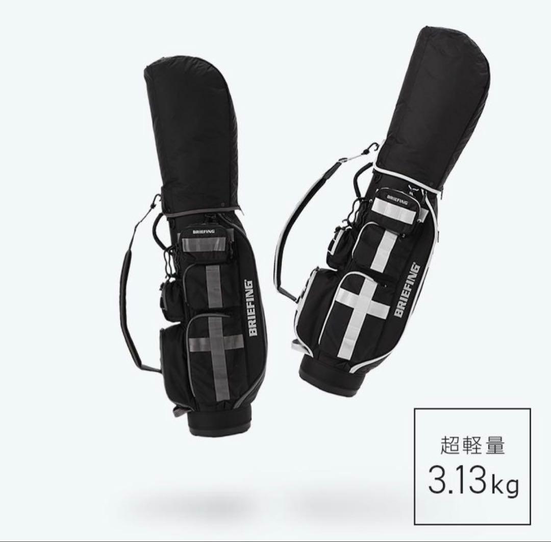 ブリーフィング　キャディバック　CR-6 ライトグレー　ポーチ無し