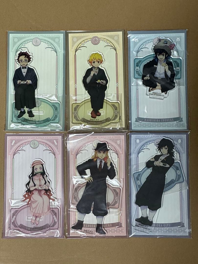 鬼滅の刃　Q-pot. アクリルスタンド　6点