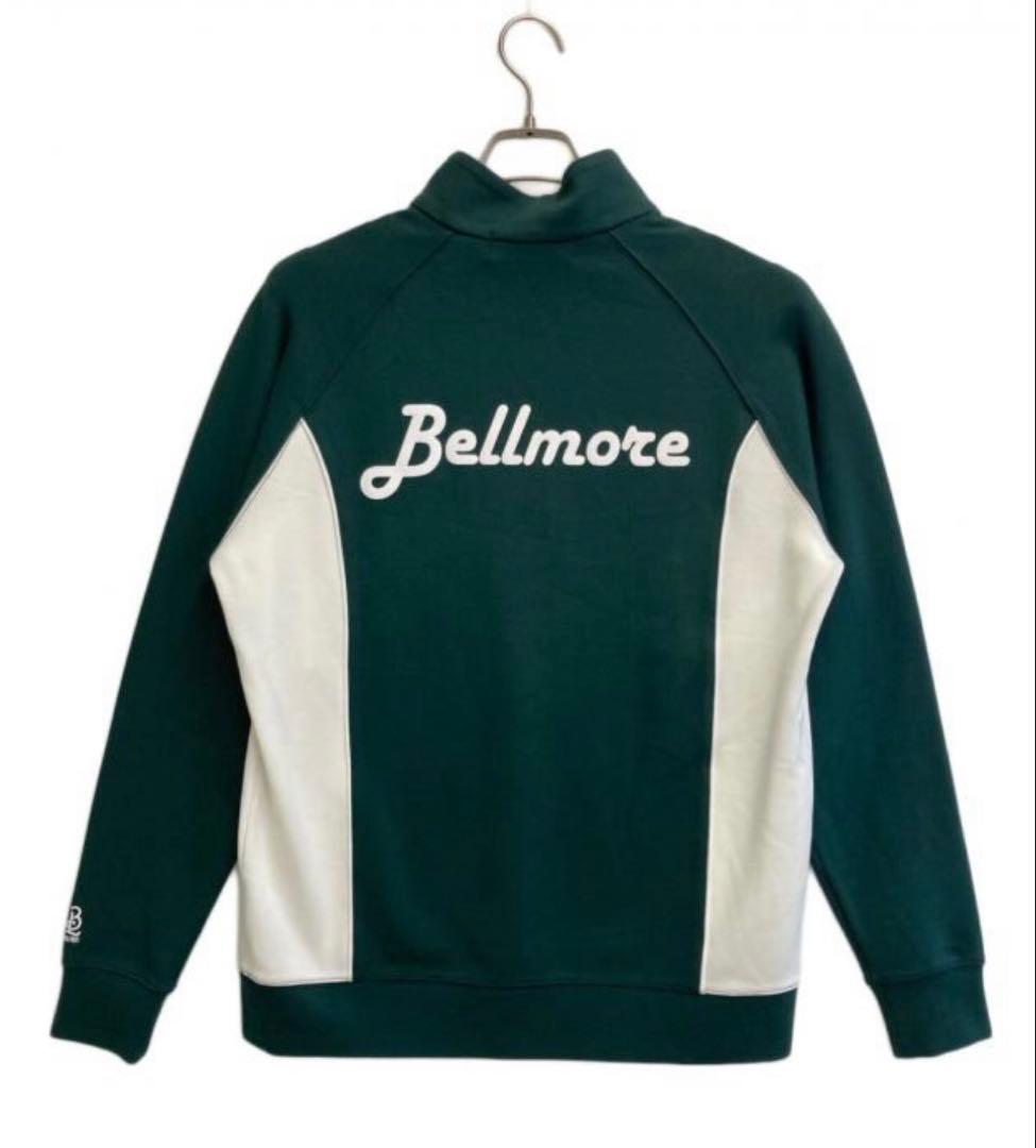 希少品　Bellmore ハーフジップトレーナー グリーン　Mサイズ　ベルモア