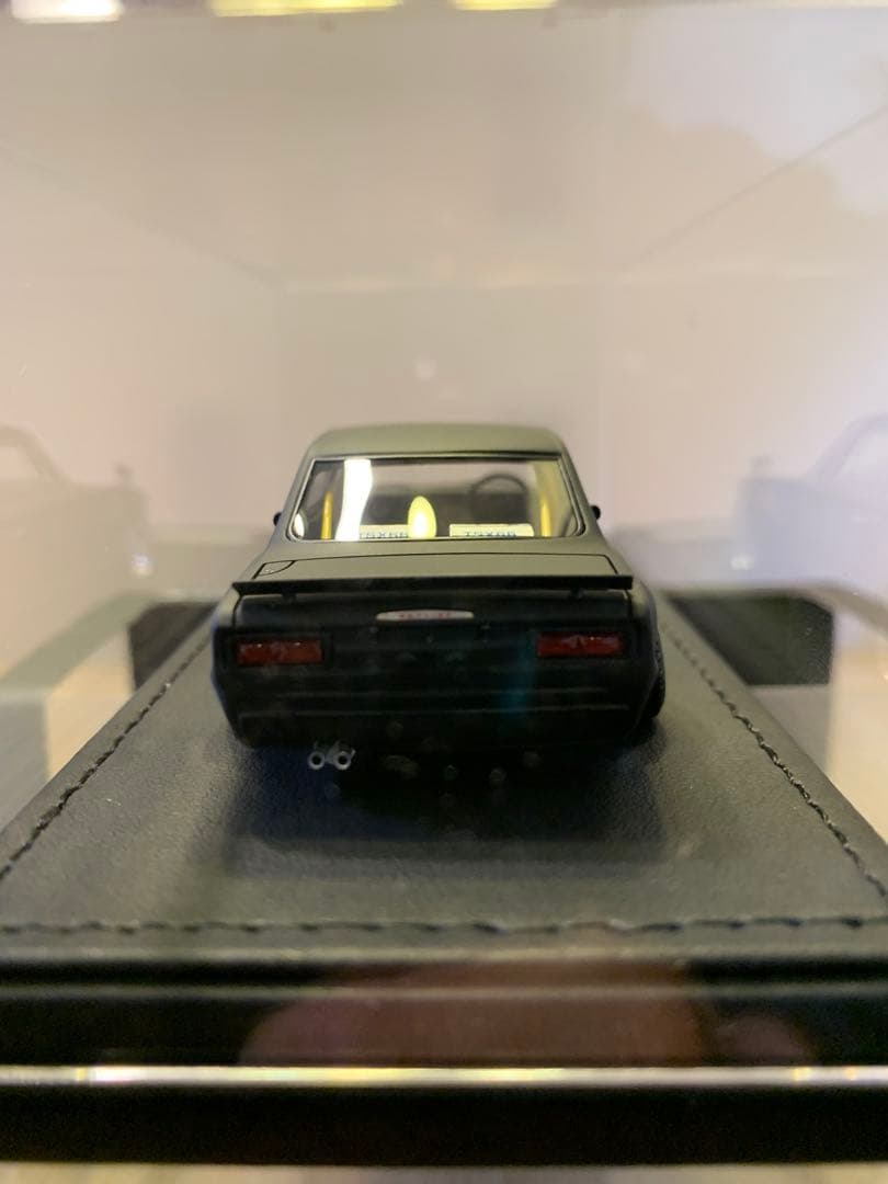 イグニッションモデル　1/43 LBWK ハコスカ マットブラック