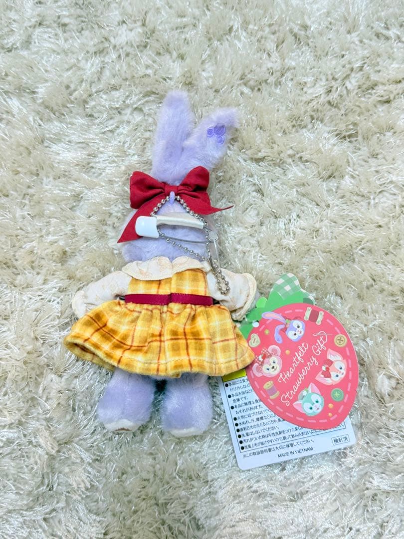 ステラ・ルー ぬいぐるみバッジハートフェルトストロベリーギフトいちご