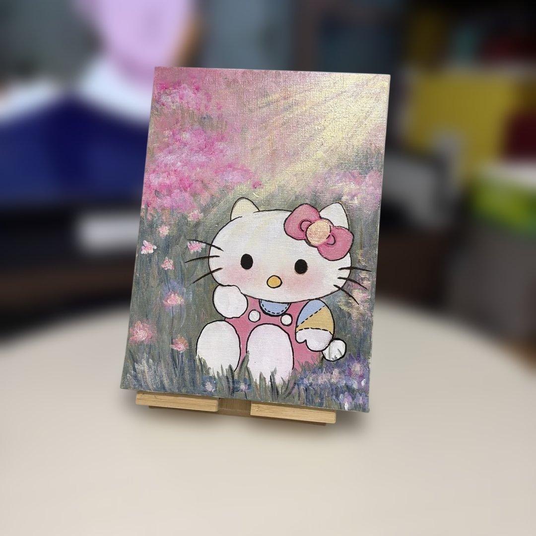ハローキティ キャンバスアート