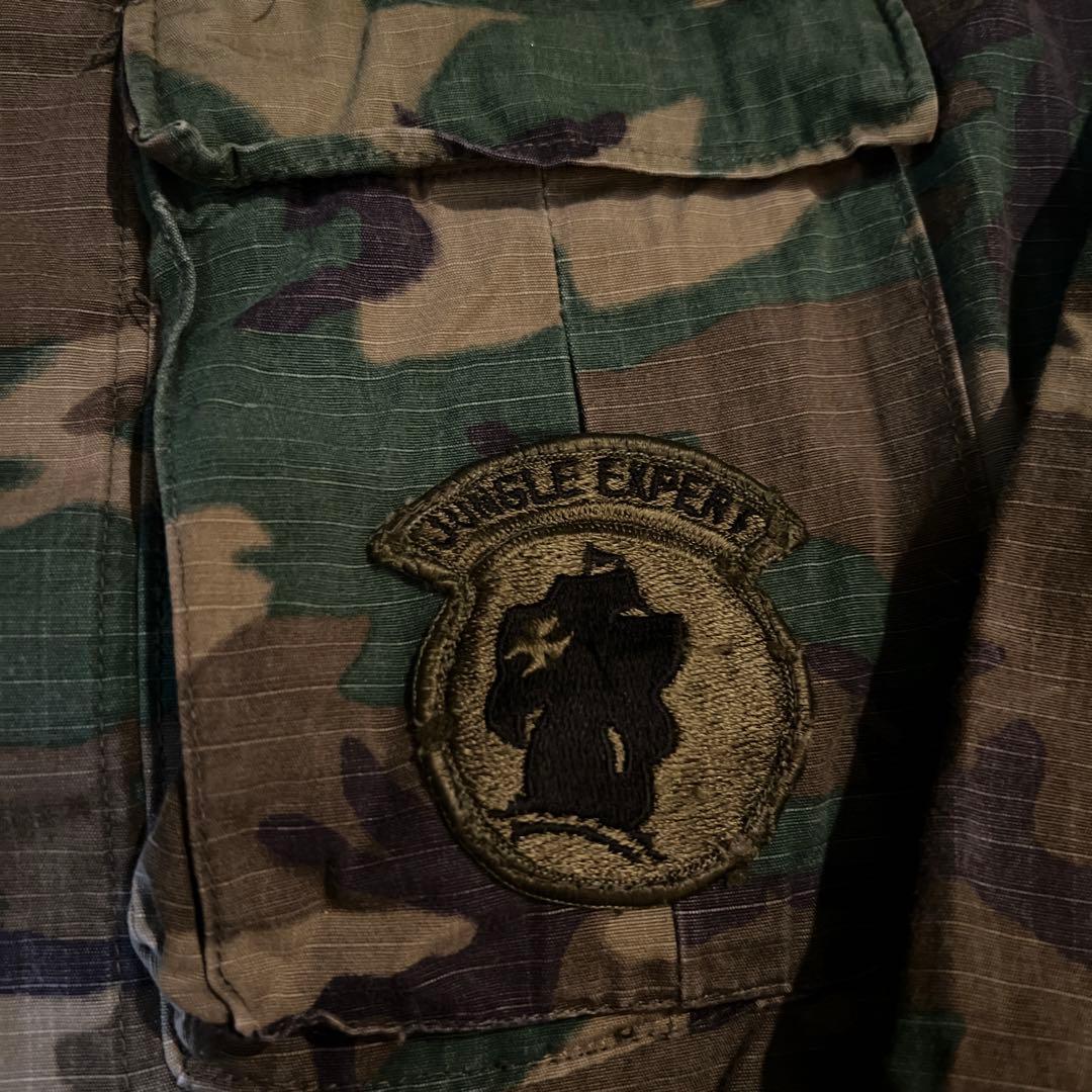 70年代80年代　U.S. ARMY 特殊部隊着用　迷彩ジャケット　フルパッチ
