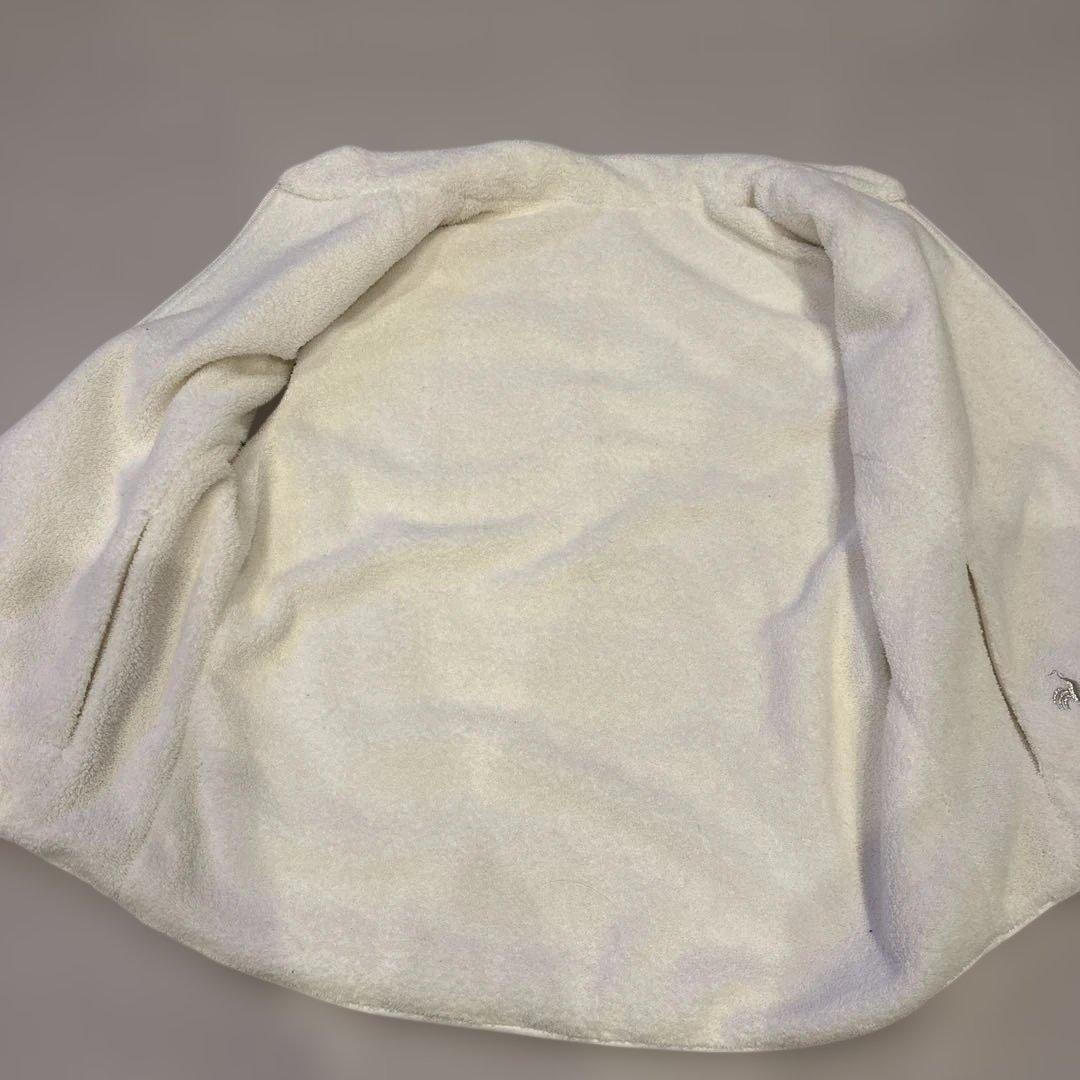 ルコックスポルティフリバーシブル ボアフリースベスト