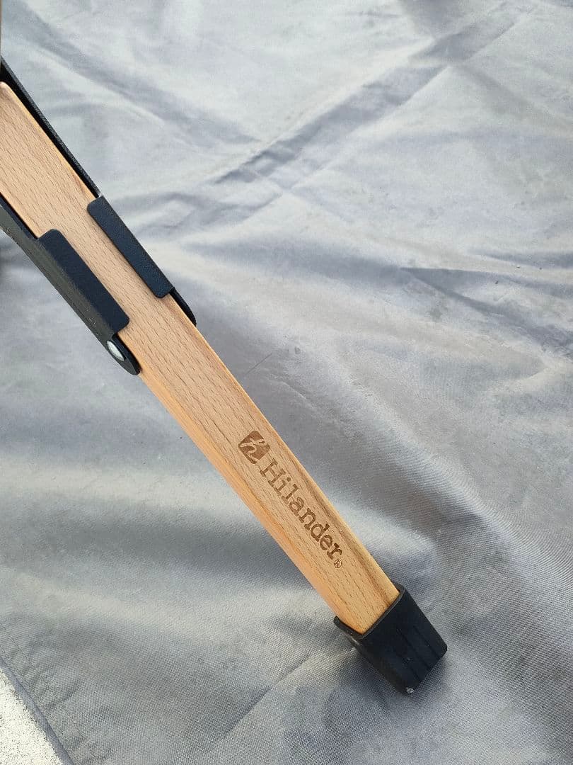 ハイランダー Hilander ウッドロールトップテーブル 120 収納バッグ付