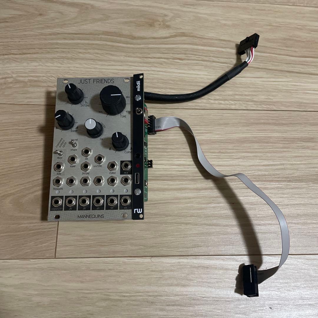 Just Friends & miidii (i2c) モジュラーシンセ