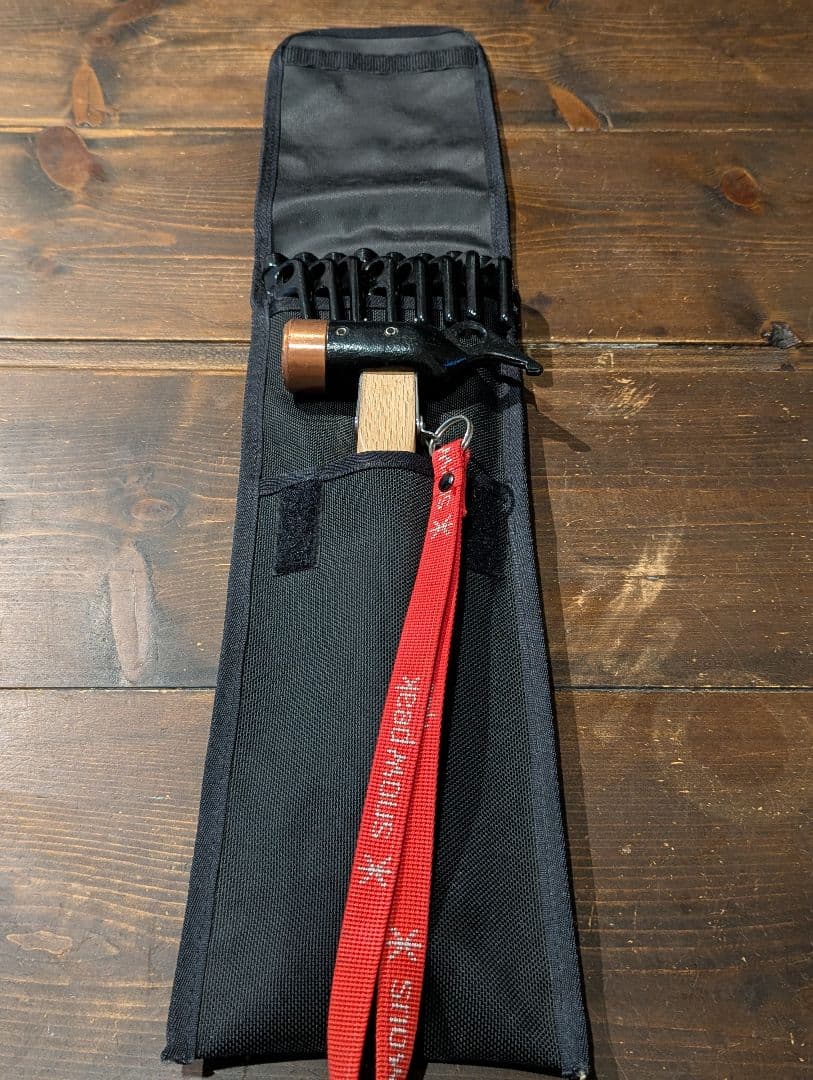 peak ハンマーペグセット　収納袋付き