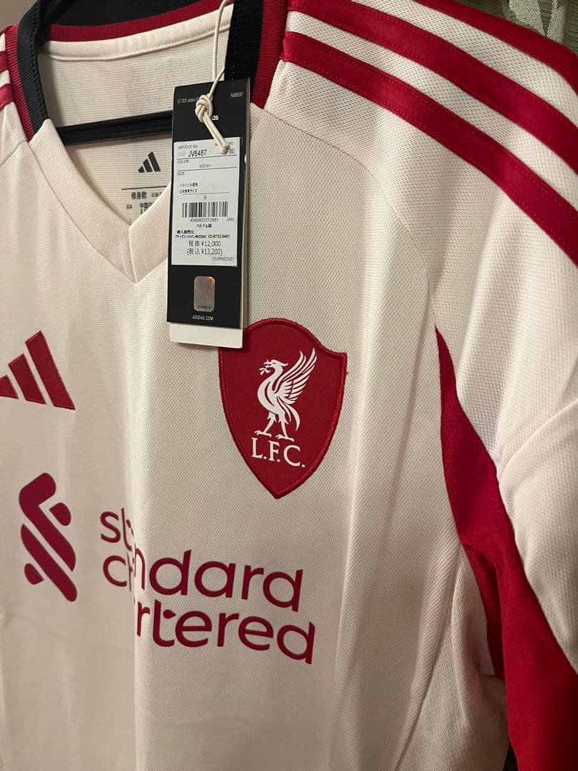 【定価以下】25-26 リヴァプール AWAY ユニフォーム S