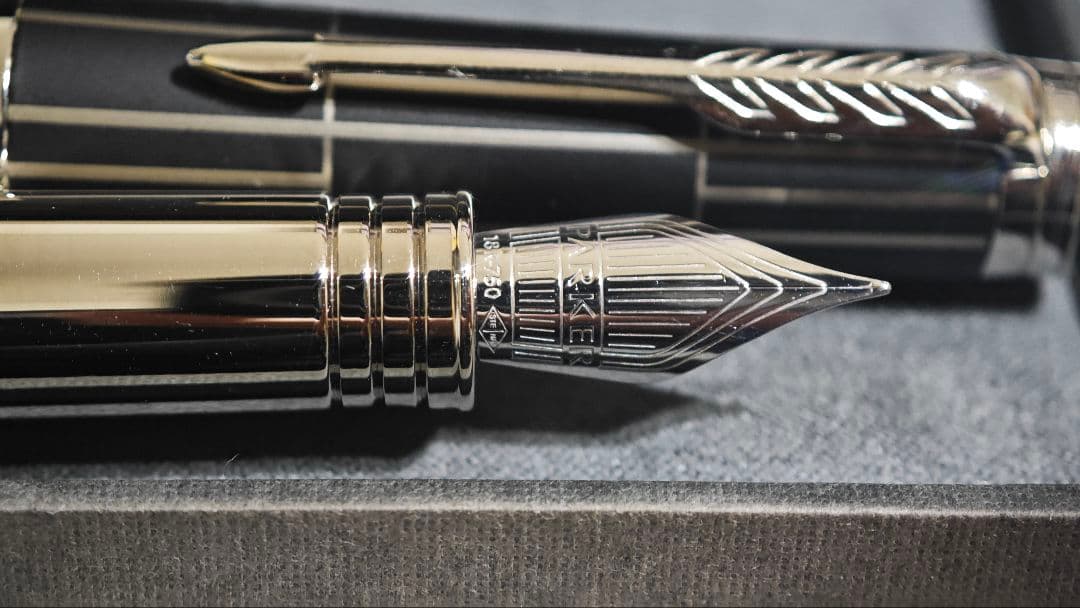万年筆　Parker パーカー　プリミエ　ブラックシズレCT F