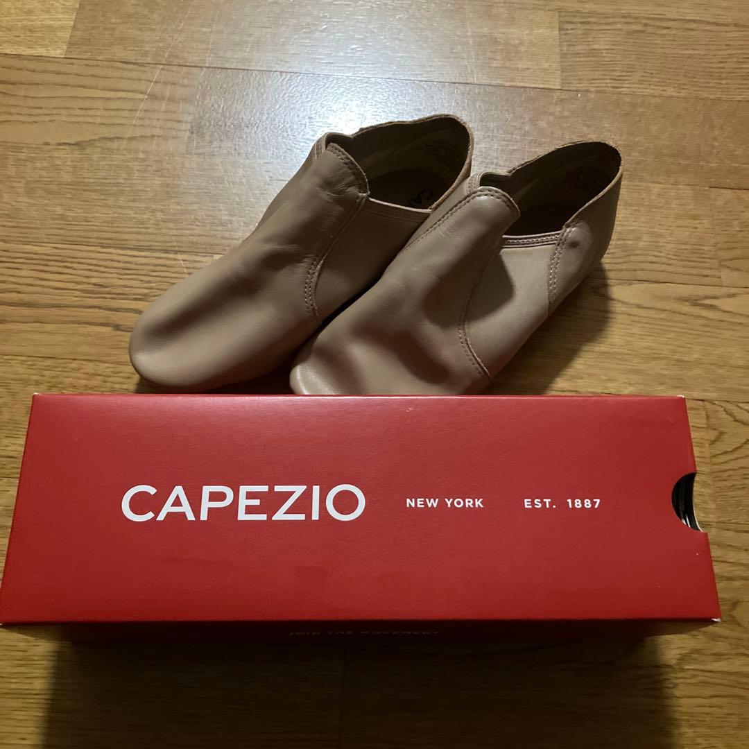 カペジオ ベージュ ジャズシューズ EJ2 8.5W