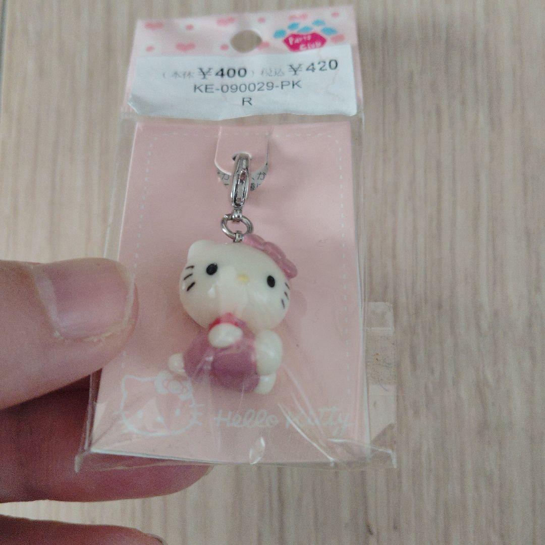 【希少品】レア♡ハローキティ ファスナーマスコット チャーム サンリオ2009年