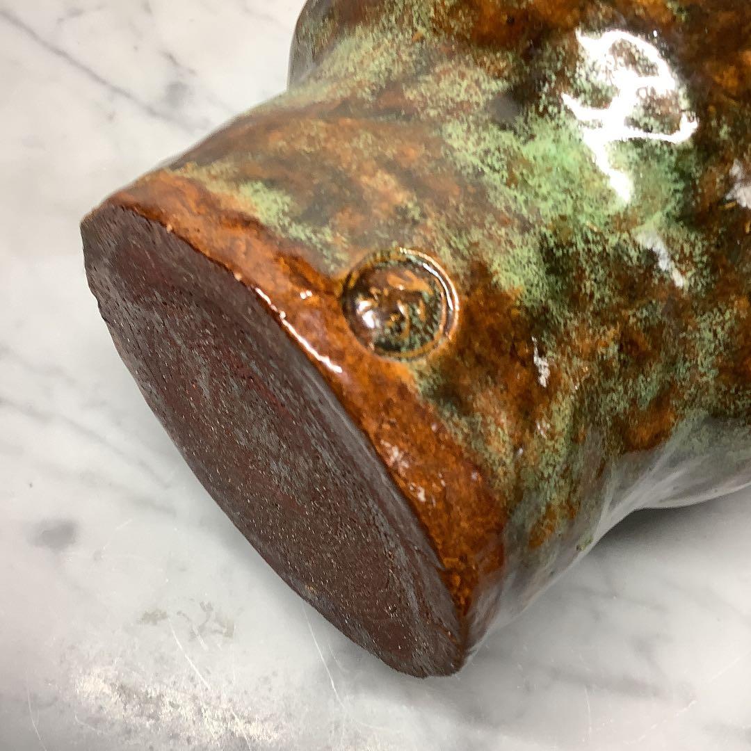 「お値下げ」大樋焼　中村長阿弥作　花入