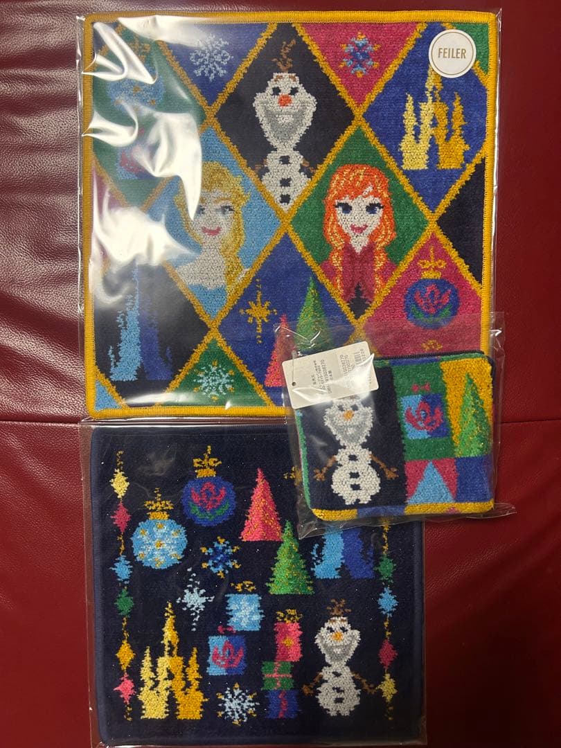 フェイラー　アナ雪　ハンカチ　タオル　ポーチ　3点セット