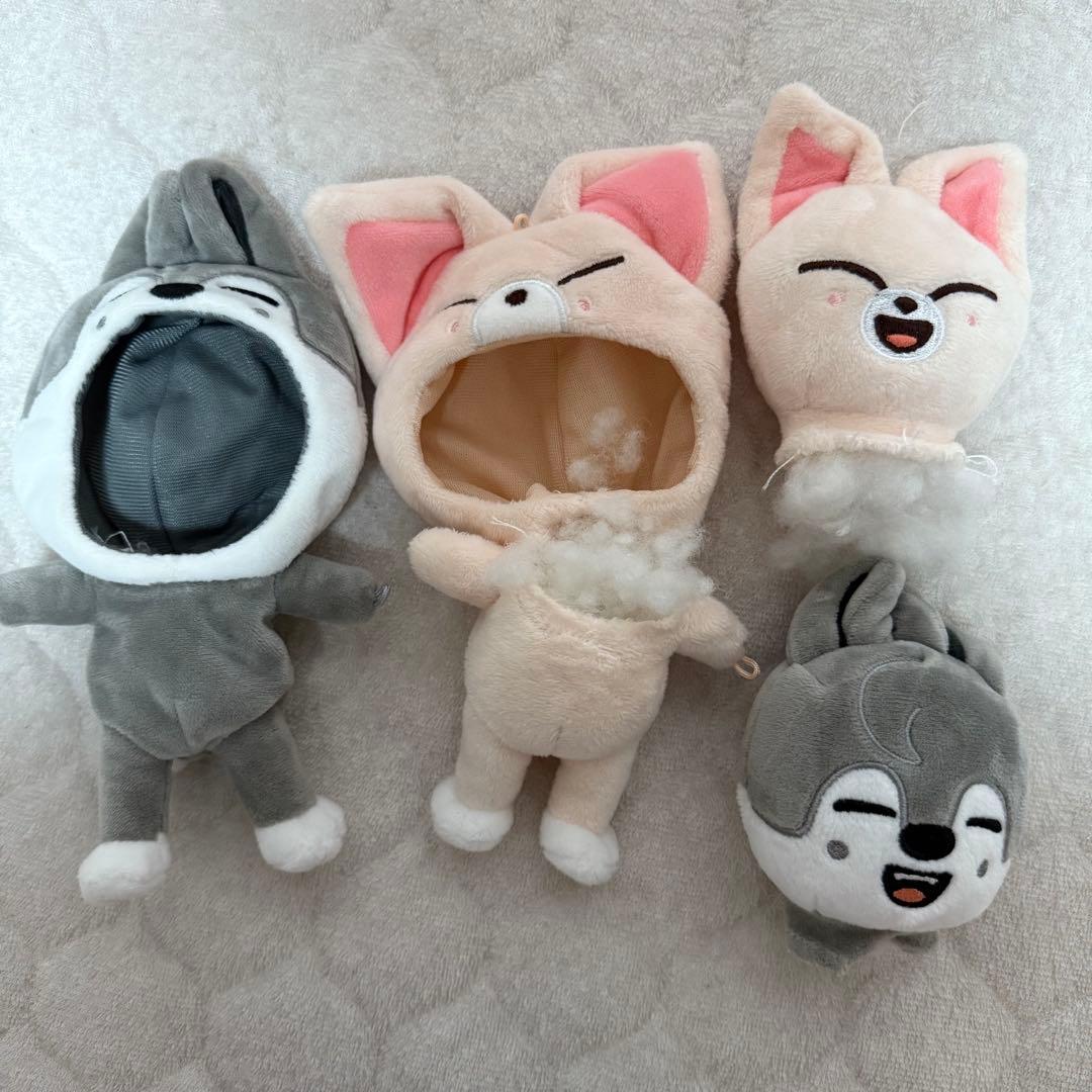 に*も様 SKZOO　バッグチャーム　ハンドメイド　リメイク　コンプリート