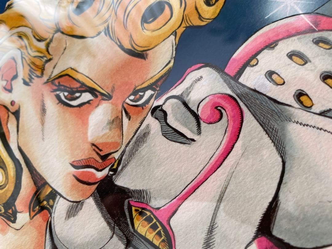 ジョルノ・ジョバァーナ JOJO展 高級複製原画 黄金の風 荒木飛呂彦原画展