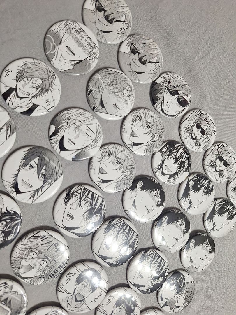 ヤリチン☆ビッチ部 缶バッジ＆カード まとめ売り おげれつたなか 個展 レア